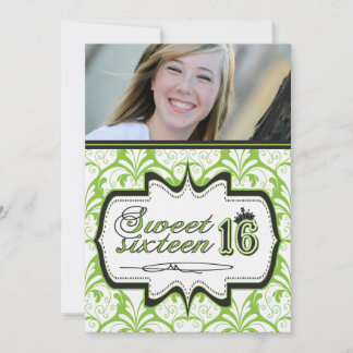 Sweet Sixteen Invitation - Customizable