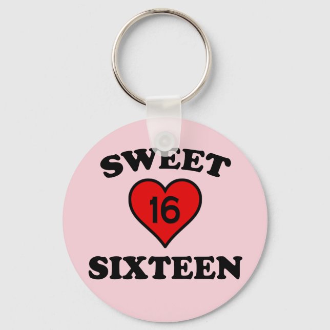 SWEET SIXTEEN KEYCHAIN (Front)