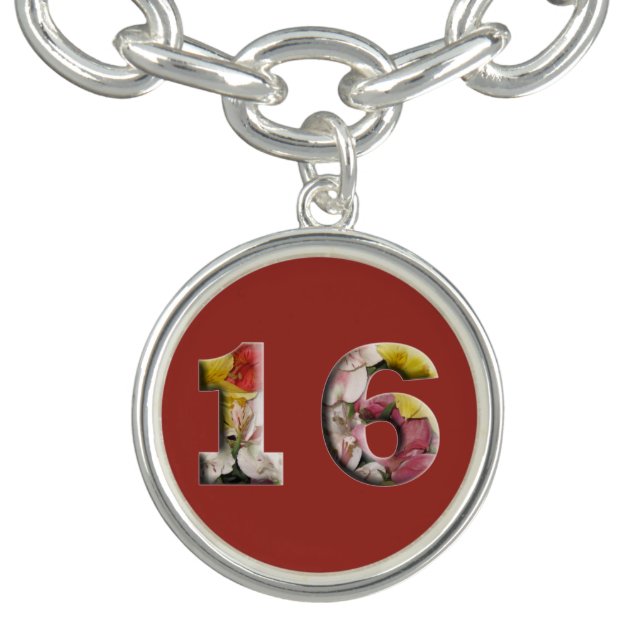 Sweet Sixteen Milestone Birthday  Bracelet (Design)