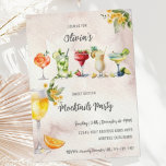Sweet Sixteen Mocktail Birthday Party Invitation<br><div class="desc">This one-of-a-kind mocktails invitation will be the perfect start to a memorable sweet sixteen party!</div>