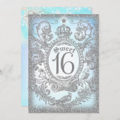 Sweet Sixteen Once Upon a Time Prince Invitation (Front/Back)