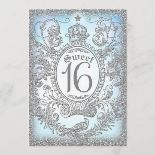 Sweet Sixteen Once Upon a Time Princess Invitation