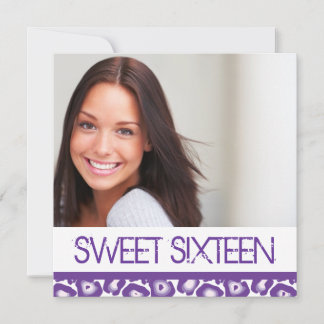 Sweet Sixteen Party Invitation