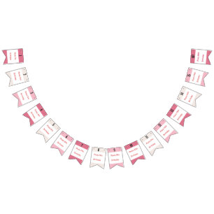 Sweet Sixteen Photo Bunting Flags