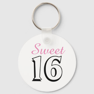 Sweet hot sale 16 keychains