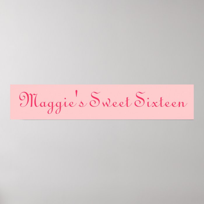 Sweet Sixteen Print