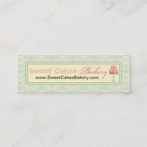 Customizable Sweet Sixteen Skinny Business Card