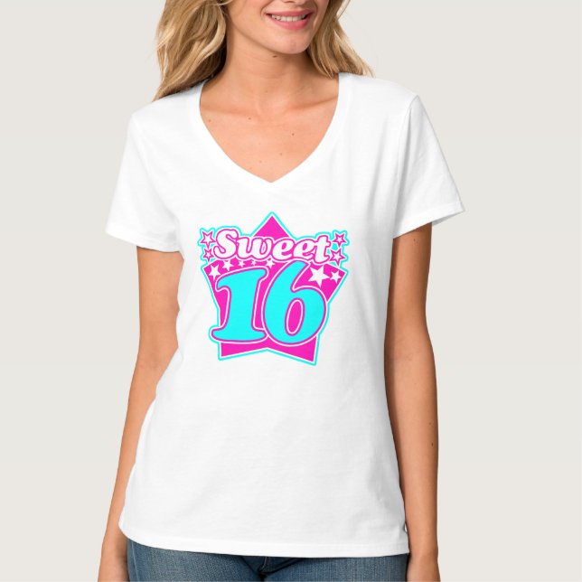 Sweet Sixteen T-Shirt (Front)