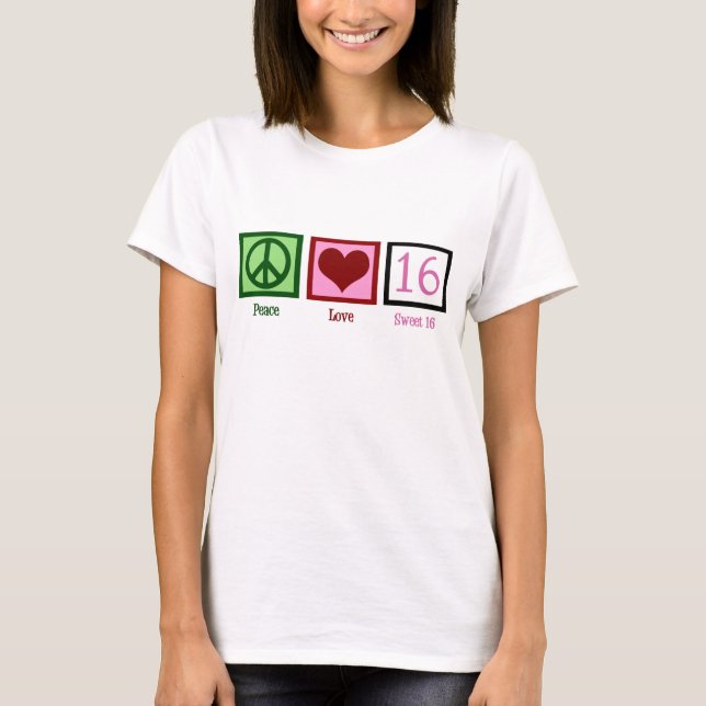 Sweet Sixteen T-Shirt (Front)