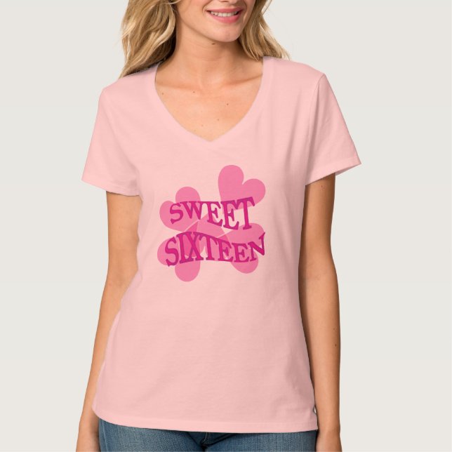 Sweet Sixteen T-Shirt (Front)