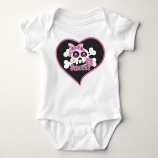 Sweet Skull Baby Bodysuit