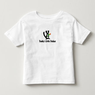 Sweet Skunk with Saying Toddler T-shirt