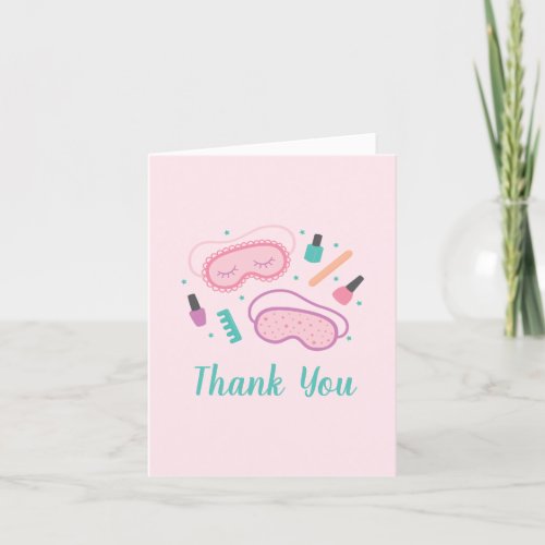 Sweet Sleep Masks Thank You Cards