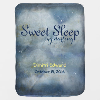 Sweet Sleep My Darling Baby Blanket