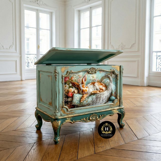 Sweet Sleeping Bunny Nursery Easter Decoupage Tissue Paper (Creator Uploaded)