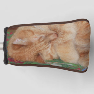 Sweet Sleeping Ginger Boy Golf Head Cover