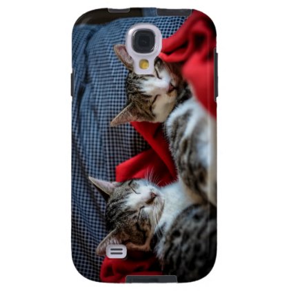 Sweet Sleeping Kitties Galaxy S4 Case