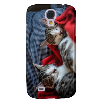 Sweet Sleeping Kitties Samsung Galaxy S4 Case