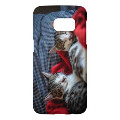 Sweet Sleeping Kitties Samsung Galaxy S7 Case
