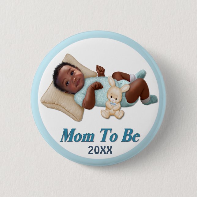 Sweet Smiles - Mom To Be Pinback Button (Front)