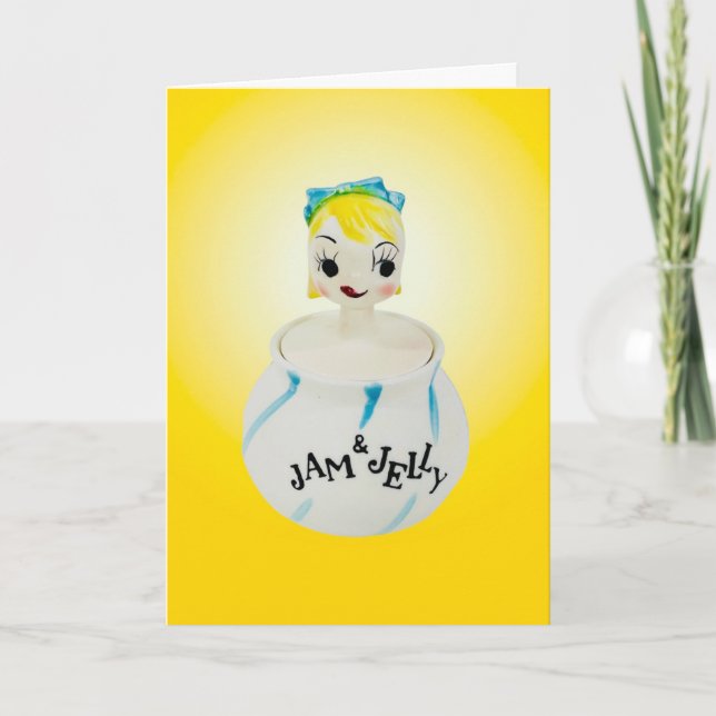 Sweet Smiling Face Jam n Jelly Happy Card (Front)