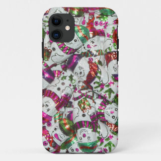 Sweet Snowmen Pink iPhone 5 barely there case