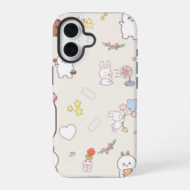 Sweet snuggle  iphone case (Back)