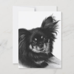 Sweet Soul - Hand Painted Chihuahua Artwork Postcard