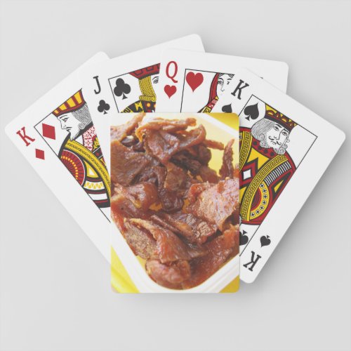 Sweet  Sour Dried Ham Muu Wan Playing Cards