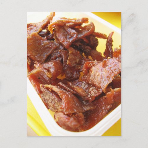 Sweet  Sour Dried Ham Muu Wan Postcard