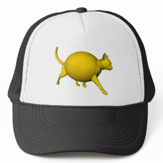 Sweet-Sour Lemon Cat Trucker Hat