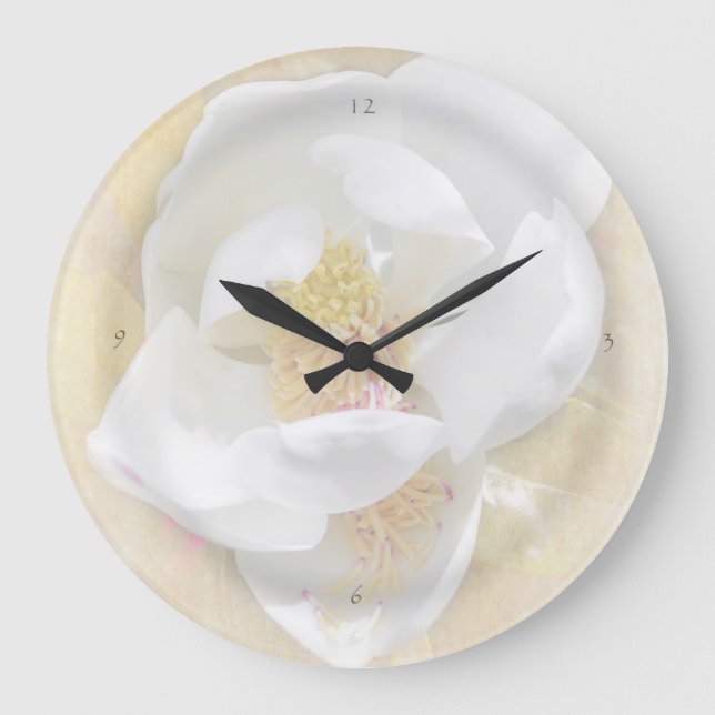 Sweet Southern Magnolia Clock (Front)