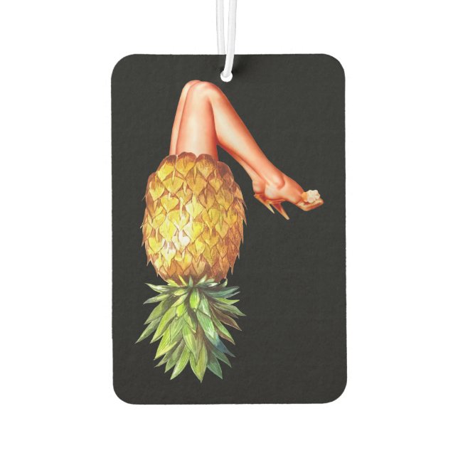Sweet & Spicy Pineapple - The Perfect Naughty Gift Air Freshener (Back)