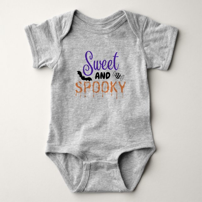 SWEET & SPOOKY BABY BODYSUIT (Front)