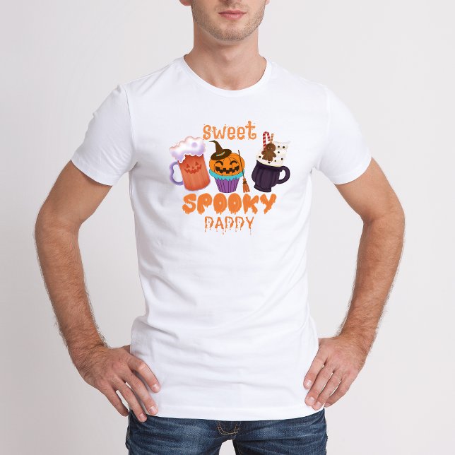 Sweet Spooky Daddy Funny Halloween T-Shirt (Sweet Spooky Daddy Funny Halloween T-Shirt)