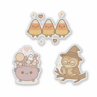 Sweet & Spooky Kawaii Sticker