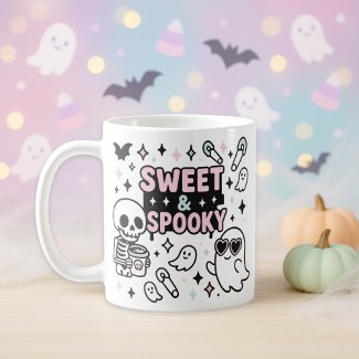 Sweet & Spooky Pastel Pink Halloween