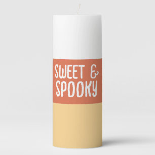 Sweet & Spooky Pillar Candle