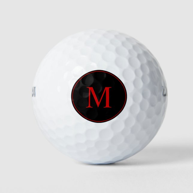Sweet Spot Custom Monogram Golf Balls (Front)