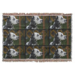 Sweet Spotted Dalmatian Throw Blanket