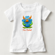Sweet Spotted Monster Cute Baby Halloween