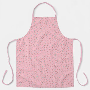 Sweet Sprinkles Apron (Strawberry Pink)