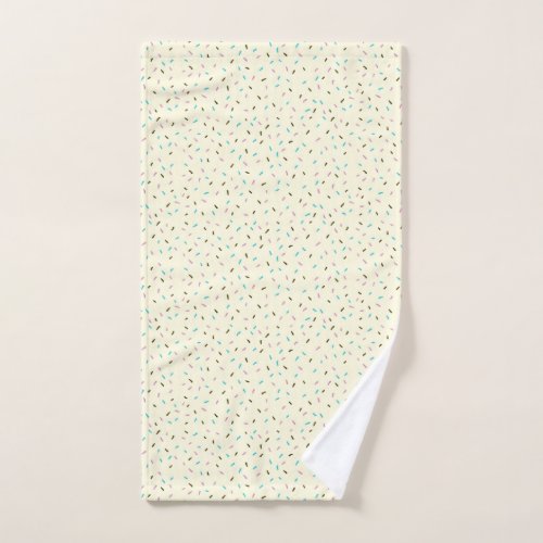 Sweet Sprinkles Hand Towel Vanilla Cream