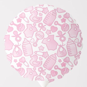 Sweet Sprinkles Ombre Pink Balloon