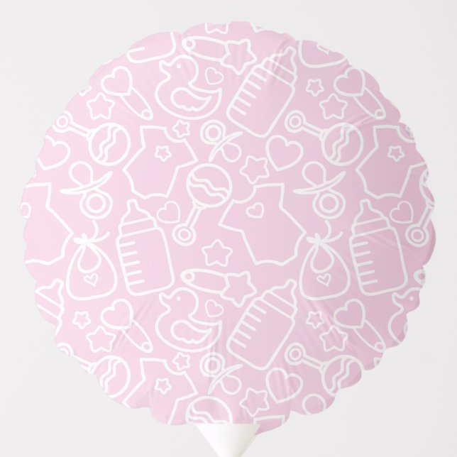 Sweet Sprinkles Pink Balloon (Front)