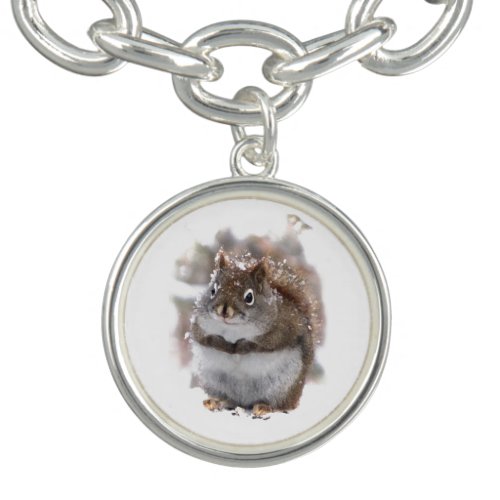 Sweet Squirrel Charm Bracelet