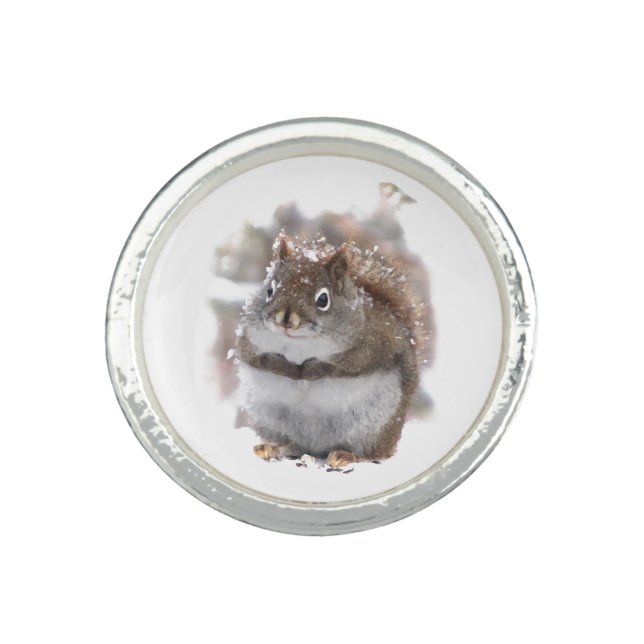 Sweet Squirrel Ring (Front)