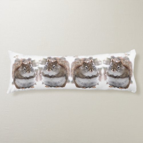 Sweet Squirrels Body Pillow