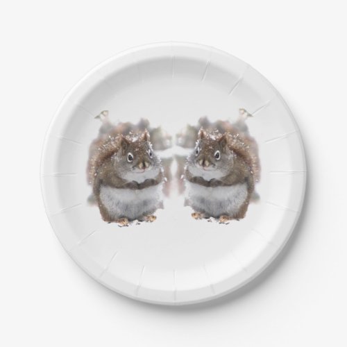 Sweet Squirrels  Paper Plates