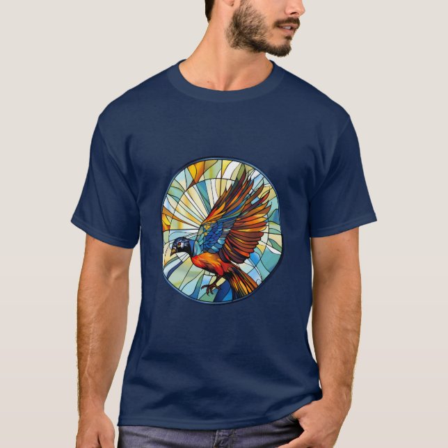 Sweet Stained Glass Dove T-Shirt (Front)